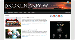 Desktop Screenshot of brokenarrowlocalnews.com
